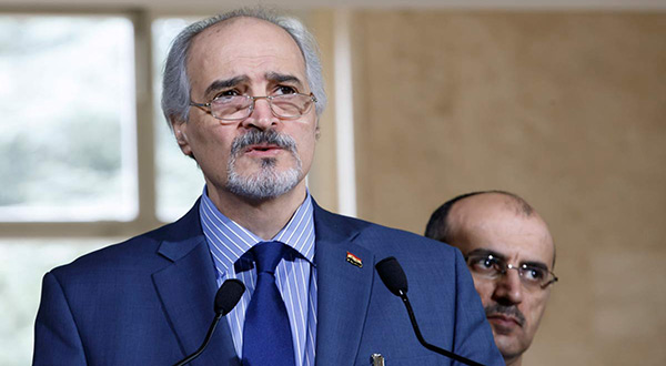 Syria's UN envoy Bashar al-Jaafari